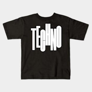 techno design Kids T-Shirt